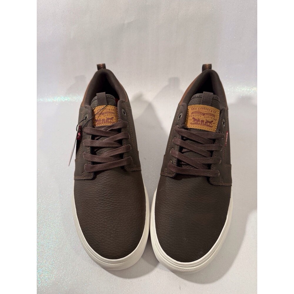 Levi's Brown Canvas Comfort Shoes Size 12
